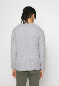 Brave Soul Jersey De Punto - Light Grey Marl, Hombre -Brave Soul Ventas effdac1bbc57426f8546c8e1e9b74688