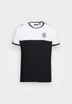 Brave Soul ROLLO - Camiseta Estampada - Optic White/jet Black, Hombre -Brave Soul Ventas f0373cad6cb24336a32a5ba7d3977e05