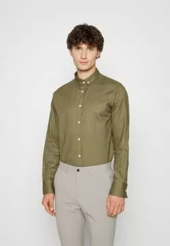 Brave Soul SHELBY - Camisa - Khaki, Hombre