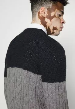 Brave Soul DORPER - Jersey De Punto - Midnight Navy/silver Grey Marl, Hombre 9 Brave Soul DORPER - Jersey De Punto - Midnight Navy/silver Grey Marl, Hombre -Brave Soul Ventas f19e908af78f4911827806dfb0be2410