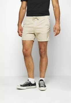 Brave Soul BAXTER - Shorts - Stone, Hombre