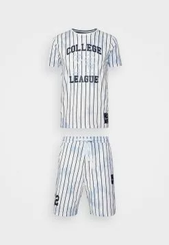 Brave Soul SET - Chándal - Optic White/blue, Hombre -Brave Soul Ventas f23a492a1a9e4b7dba210c7f458c4de7