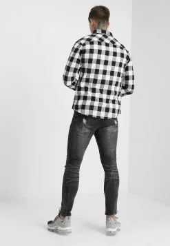 Brave Soul Camisa - White Black, Hombre -Brave Soul Ventas f2cb5ac7541349478f44136dc929826b