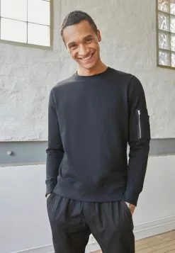 Brave Soul Sudadera - Jet Black, Hombre