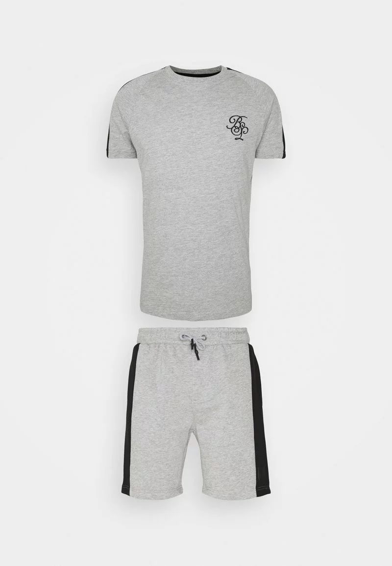 Brave Soul ALEX - Camiseta Estampada - Light Grey Marl/jet Black, Hombre 5 Brave Soul ALEX - Camiseta Estampada - Light Grey Marl/jet Black, Hombre - Imagen 5