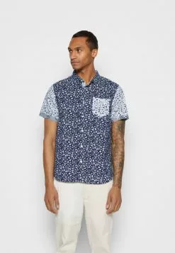 Brave Soul AZALIA - Camisa - Navy/optic White, Hombre -Brave Soul Ventas f5f8d02940194eedb9a48360018861e4