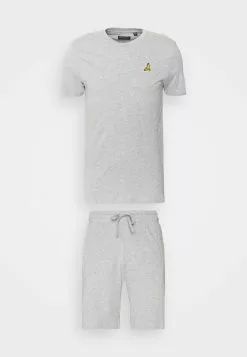 Brave Soul FINNAN SET - Shorts - Light Grey Marl, Hombre -Brave Soul Ventas f672fed6d7d64918bed6366d0ba41c15