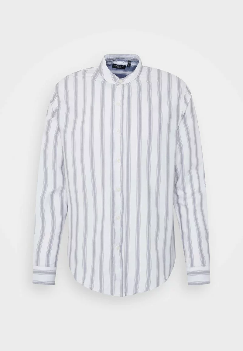 Brave Soul RAFFAEL - Camisa - Optic White/light Grey, Hombre 6 Brave Soul RAFFAEL - Camisa - Optic White/light Grey, Hombre - Imagen 6