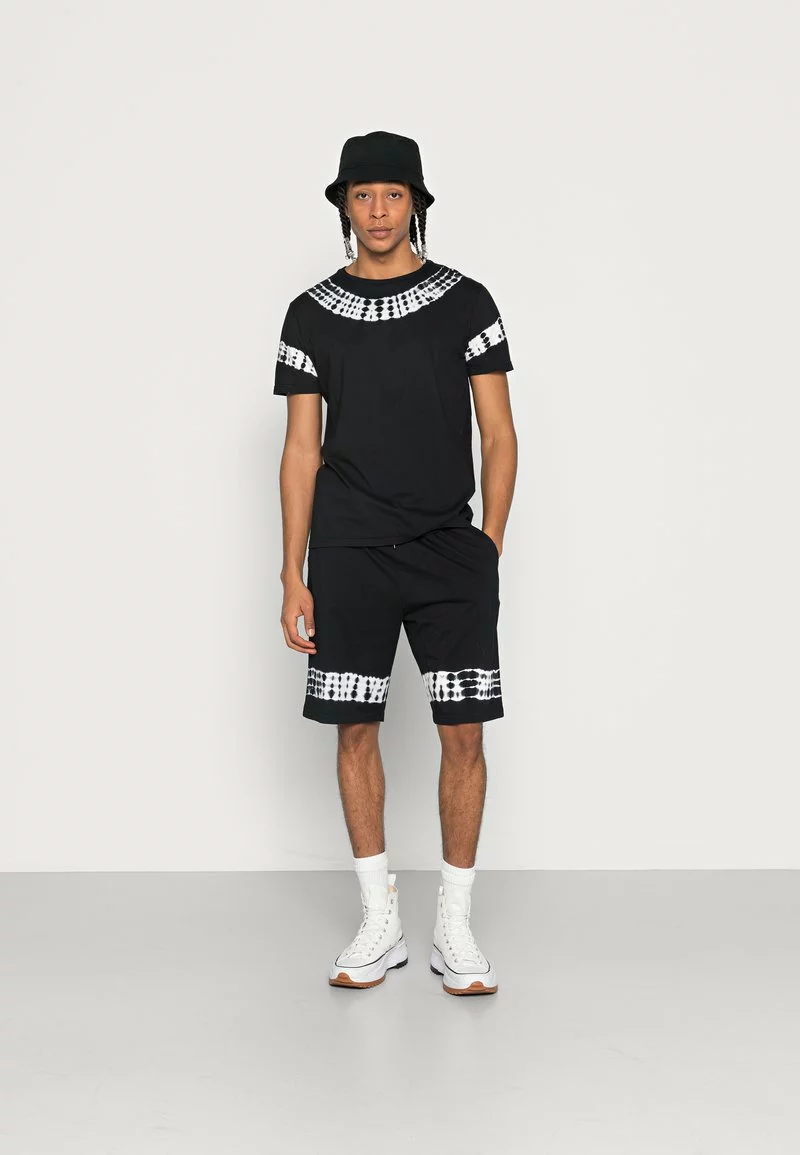 Brave Soul Camiseta Estampada - Jet Black/optic White, Hombre 2 Brave Soul Camiseta Estampada - Jet Black/optic White, Hombre - Imagen 2