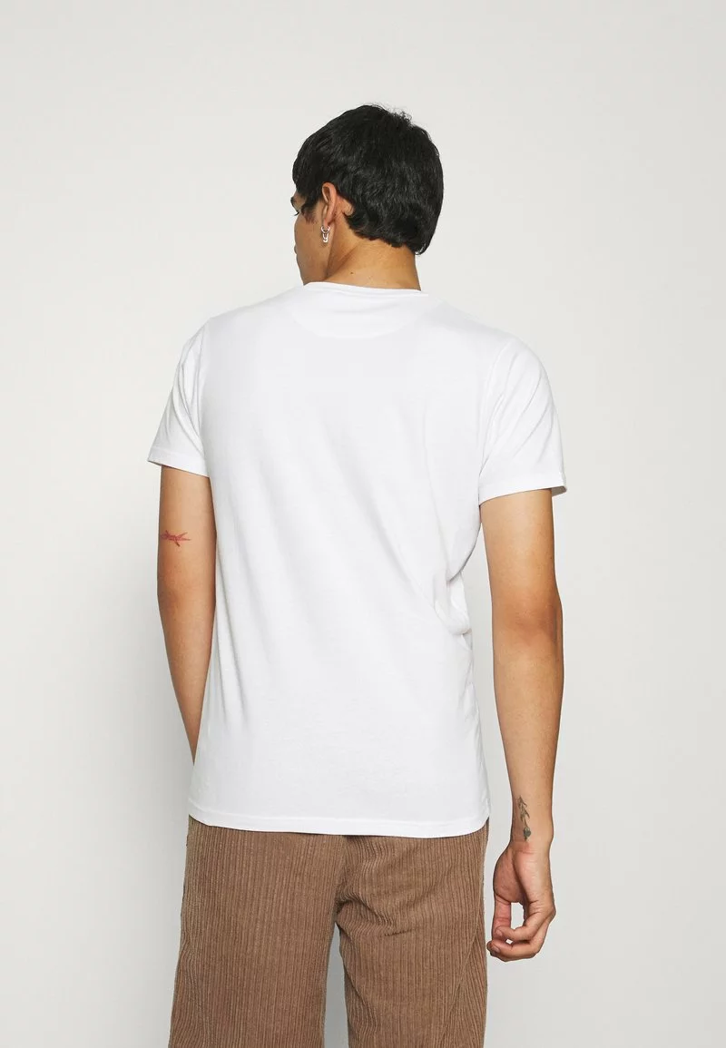 Brave Soul 5 PACK - Camiseta Básica - Optic White/black/navy, Hombre 3 Brave Soul 5 PACK - Camiseta Básica - Optic White/black/navy, Hombre - Imagen 3