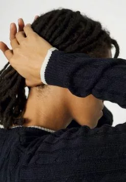 Brave Soul CLIFF - Jersey De Punto - Midnight Navy/oatmeal, Hombre -Brave Soul Ventas f979c43c039d461cb4fde13e3a0b02a7