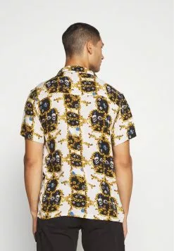 Brave Soul STEIGER - Camisa - Ecru/multi, Hombre -Brave Soul Ventas f9fb3cd7190d4975a451fc3072055478
