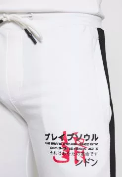 Brave Soul FIRE - Pantalones Deportivos - White, Hombre -Brave Soul Ventas fa28fb3ad6214e88914cd36b4e865272