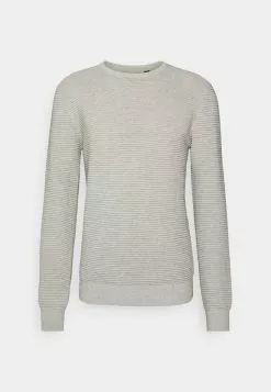 Brave Soul Jersey De Punto - Ecru Melange, Hombre -Brave Soul Ventas fa5e248360304f6ba6f34786ffea688d