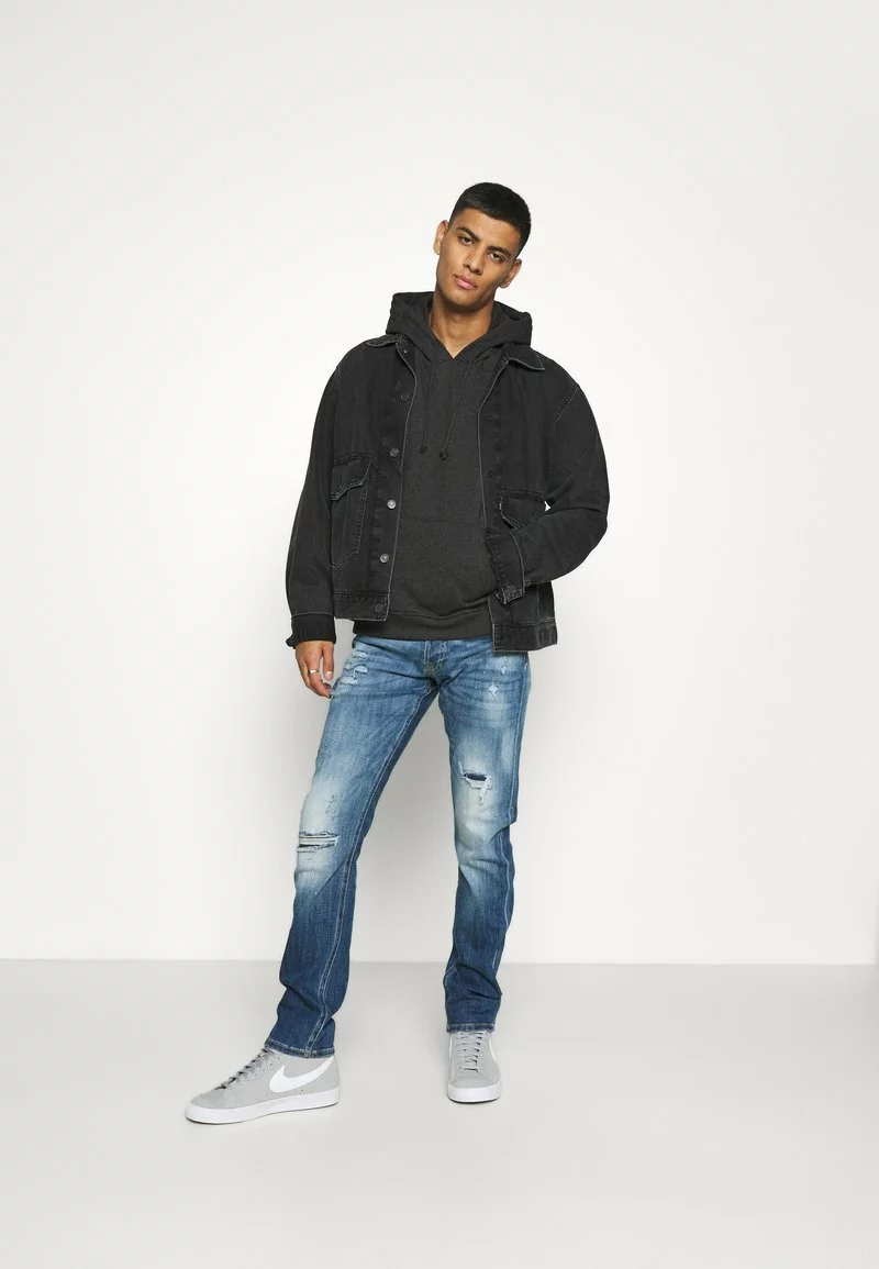 Brave Soul CLARENCE - Sudadera - Dark Charcoal Marl, Hombre 2 Brave Soul CLARENCE - Sudadera - Dark Charcoal Marl, Hombre - Imagen 2