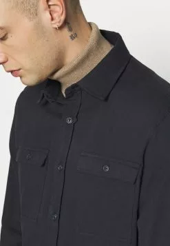 Brave Soul SCRIPT - Camisa - Dark Navy, Hombre -Brave Soul Ventas fbe117bf74c54dcaafcfad30200cbfdd