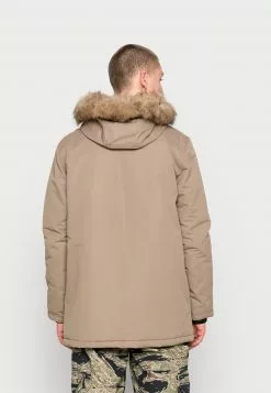 Brave Soul CHEETAHS - Chaqueta De Invierno - Stone, Hombre -Brave Soul Ventas fbf65ca0f89f4bf4935187bfdaaf6ca3