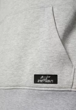 Brave Soul MEIR - Sudadera - Light Grey Marl/khaki, Hombre -Brave Soul Ventas fc47c026f7e2478c91d184166aa0fc94