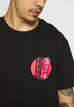 Brave Soul TOKYO - Camiseta Estampada - Black, Hombre -Brave Soul Ventas fc9f72a2ca9c48f7958aae93f99d9b42