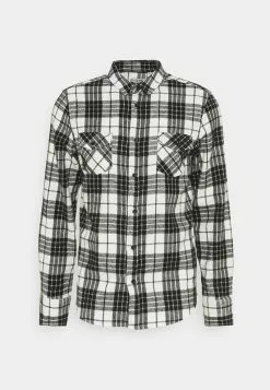 Brave Soul Camisa - Black/white, Hombre -Brave Soul Ventas fcbcf0b5134343f18912347e4ed1d10d