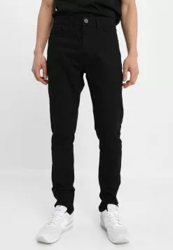 Brave Soul EASTBOURNE - Vaqueros Slim Fit - Black, Hombre