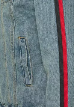 Brave Soul LARSONTAPE - Chaqueta Vaquera - Light Blue Denim/ Cream Borg, Hombre -Brave Soul Ventas fd27c51aefc846959b8276ecd5f5da97