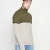 Brave Soul SAMIR - Jersey De Punto - Khaki/stone, Hombre
