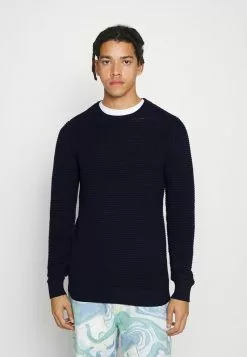 Brave Soul Jersey De Punto - Midnight Navy, Hombre
