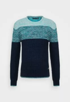 Brave Soul DREW - Jersey De Punto - Grey Twist/ Blue Twist/ Midnight, Hombre -Brave Soul Ventas ff7a9121633343aa9c9eac018dfe8faa